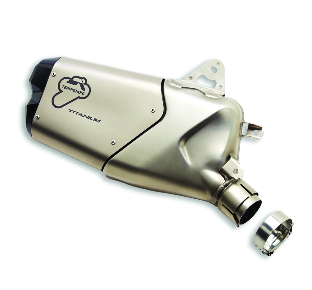 Termignoni Titanium Slip-on Exhaust for Ducati Multistrada 1260 Enduro / 950 / V2 / S (Formally Ducati Performance 96481571A) Termignoni Titanium Slip-on Exhaust for Ducati Multistrada 1260 Enduro / 950 / V2 / S (Formally Ducati Performance 96481571A)